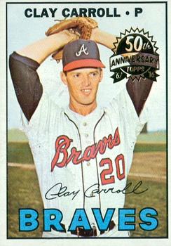2016 Topps Heritage - 50th Anniversary Buybacks #219 Clay Carroll Front