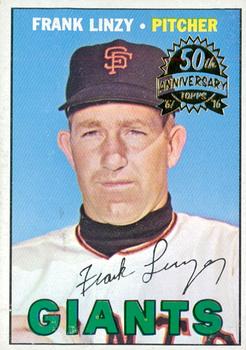 2016 Topps Heritage - 50th Anniversary Buybacks #279 Frank Linzy Front