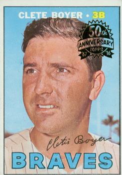 2016 Topps Heritage - 50th Anniversary Buybacks #328 Clete Boyer Front