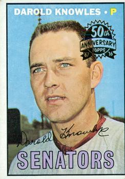 2016 Topps Heritage - 50th Anniversary Buybacks #362 Darold Knowles Front