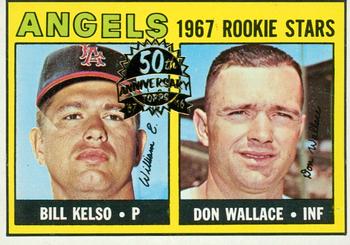 2016 Topps Heritage - 50th Anniversary Buybacks #367 Angels 1967 Rookie Stars (Bill Kelso / Don Wallace) Front