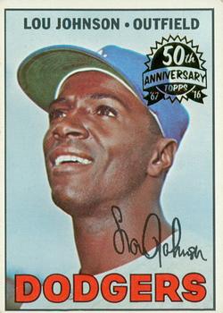 2016 Topps Heritage - 50th Anniversary Buybacks #410 Lou Johnson Front