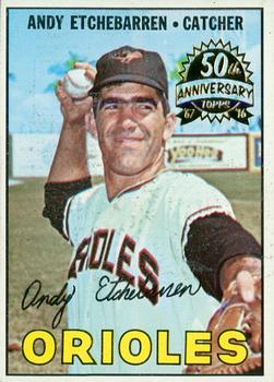 2016 Topps Heritage - 50th Anniversary Buybacks #457 Andy Etchebarren Front