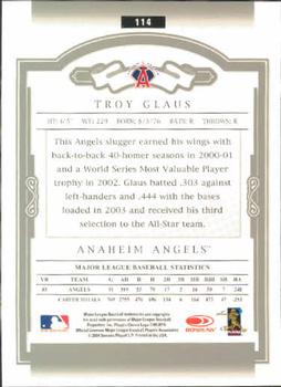 2004 Donruss Classics #114 Troy Glaus Back