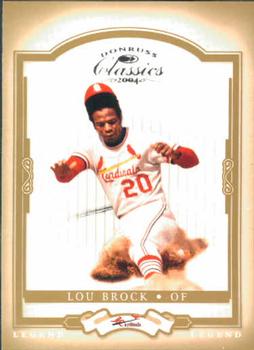 2004 Donruss Classics #171 Lou Brock Front