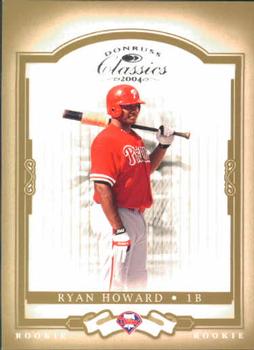 2004 Donruss Classics #186 Ryan Howard Front