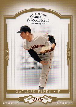 2004 Donruss Classics #169 Gaylord Perry Front