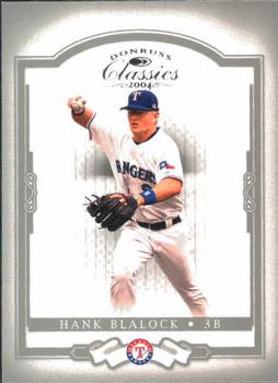 2004 Donruss Classics #3 Hank Blalock Front