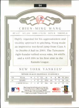 2004 Donruss Classics #54 Chien-Ming Wang Back