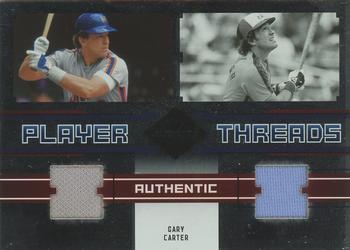 2004 Leaf Limited - Player Threads Double #PT-15 Gary Carter Front