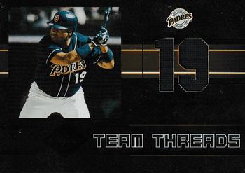 2004 Leaf Limited - Team Threads Jersey Number #5 Tony Gwynn / Dave Winfield Front