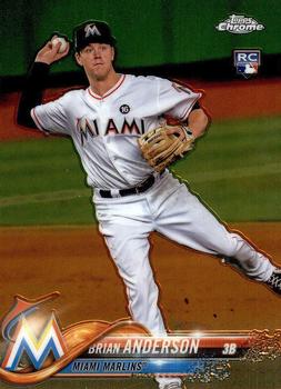 2018 Topps Chrome #22 Brian Anderson Front