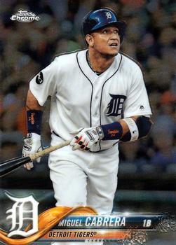 2018 Topps Chrome #26 Miguel Cabrera Front