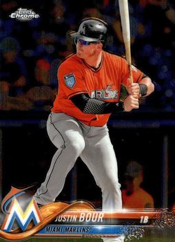 2018 Topps Chrome #68 Justin Bour Front