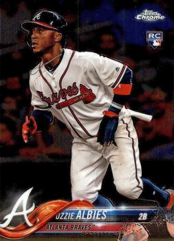 2018 Topps Chrome #72 Ozzie Albies Front