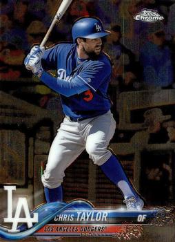 2018 Topps Chrome #83 Chris Taylor Front
