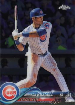 2018 Topps Chrome #86 Addison Russell Front