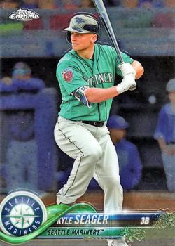 2018 Topps Chrome #159 Kyle Seager Front