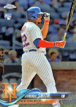 2018 Topps Chrome #162 Dominic Smith Front