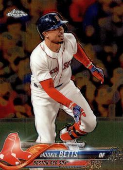 2018 Topps Chrome #183 Mookie Betts Front