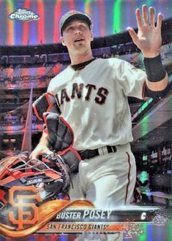 2018 Topps Chrome #29 Buster Posey Front