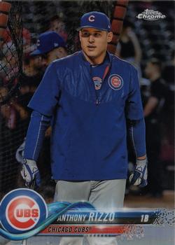 2018 Topps Chrome #49 Anthony Rizzo Front