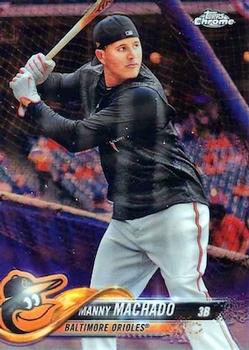 2018 Topps Chrome #94 Manny Machado Front