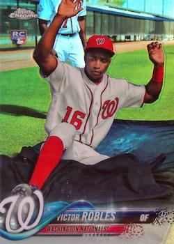 2018 Topps Chrome #175 Victor Robles Front
