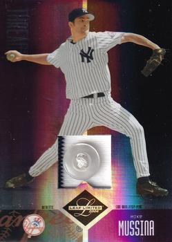 2004 Leaf Limited - Threads Button #110 Mike Mussina Front