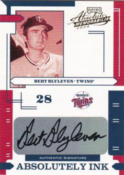 2004 Playoff Absolute Memorabilia - Absolutely Ink #AI-16 Bert Blyleven Front