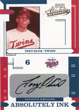 2004 Playoff Absolute Memorabilia - Absolutely Ink #AI-119 Tony Oliva Front