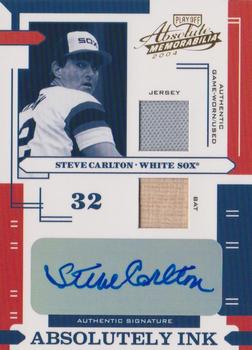 2004 Playoff Absolute Memorabilia - Absolutely Ink Combo Material #AI-114 Steve Carlton Front