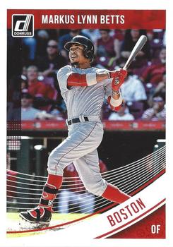 2018 Donruss - Blank Back #NNO Mookie Betts Front