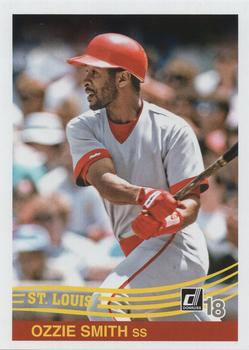 2018 Donruss - Blank Back #NNO Ozzie Smith Front