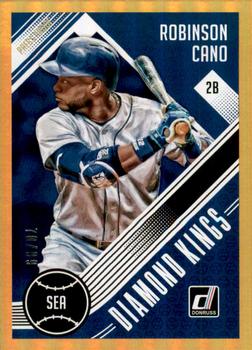2018 Donruss - Gold Press Proof #29 Robinson Cano Front