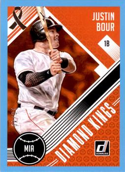 2018 Donruss - Father's Day Ribbon #15 Justin Bour Front