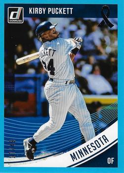 2018 Donruss - Father's Day Ribbon #142 Kirby Puckett Front