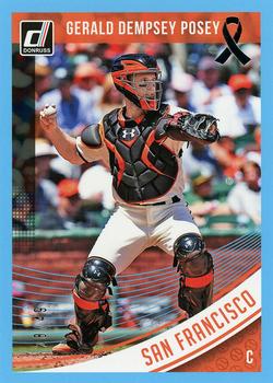 2018 Donruss - Father's Day Ribbon #167 Buster Posey Front
