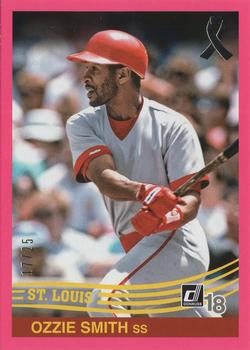 2018 Donruss - Mother's Day Ribbon #264 Ozzie Smith Front