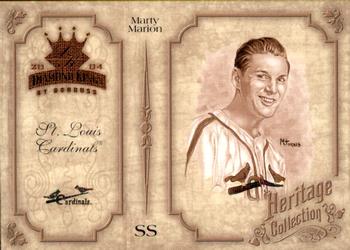 2004 Donruss Diamond Kings - Heritage Collection #HC-10 Marty Marion Front