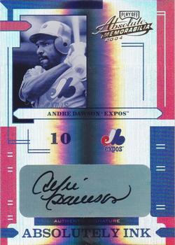 2004 Playoff Absolute Memorabilia - Absolutely Ink Spectrum #AI-7 Andre Dawson Front