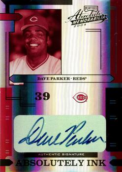 2004 Playoff Absolute Memorabilia - Absolutely Ink Spectrum #AI-36 Dave Parker Front