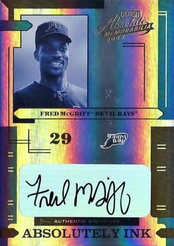2004 Playoff Absolute Memorabilia - Absolutely Ink Spectrum #AI-49 Fred McGriff Front