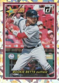 2018 Donruss - All-Stars Crystal #AS3 Mookie Betts Front