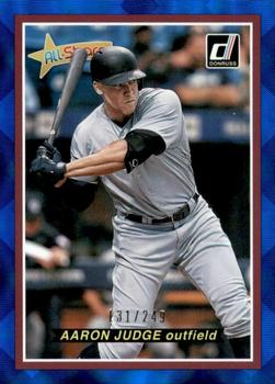 2018 Donruss - All-Stars Blue #AS1 Aaron Judge Front