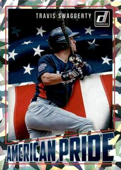 2018 Donruss - American Pride Crystal #AP19 Travis Swaggerty Front