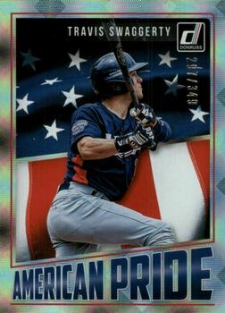 2018 Donruss - American Pride Silver #AP19 Travis Swaggerty Front
