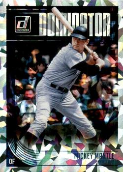 2018 Donruss - Dominators Crystal #D10 Mickey Mantle Front