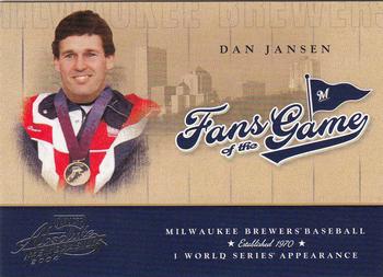 2004 Playoff Absolute Memorabilia - Fans of the Game #254FG-4 Dan Jansen Front