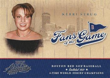 2004 Playoff Absolute Memorabilia - Fans of the Game #255FG-5 Kerri Strug Front